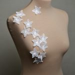 Комплект цветов F21 - пришивные аппликации