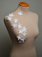 Комплект цветов F21 - пришивные аппликации