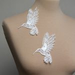 Кружевная аппликация A12