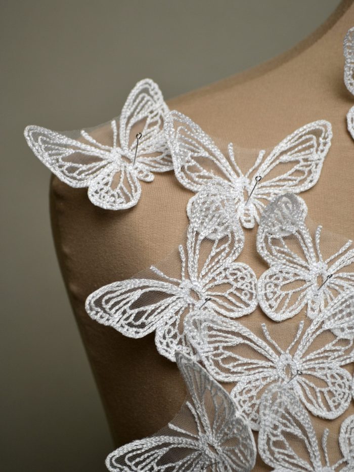 Комплект бабочек B1 - пришивные аппликации — изображение 3