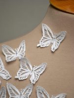 Комплект бабочек B4 - пришивные аппликации — изображение 4