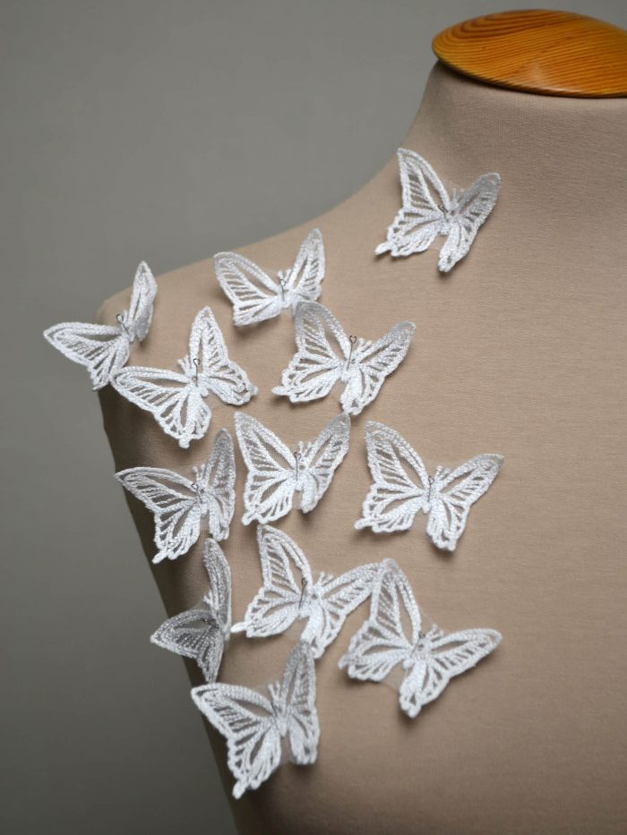Комплект бабочек B4 - пришивные аппликации — изображение 3