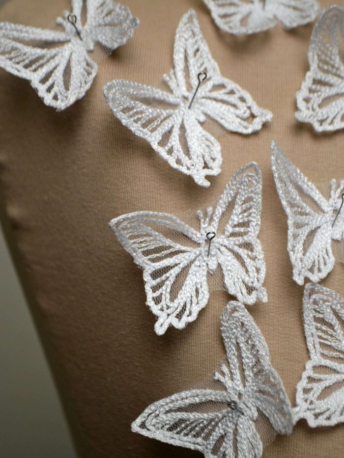 Комплект бабочек B4 - пришивные аппликации — изображение 5