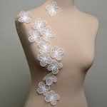 Комплект цветов F4 - пришивные аппликации