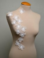 Комплект цветов F4 - пришивные аппликации