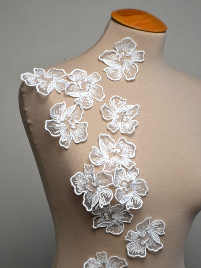 Комплект цветов F9 - пришивные аппликации — изображение 3