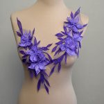 Кружевная аппликация A18