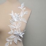 Кружевная аппликация A6