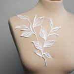 Кружевная аппликация A7