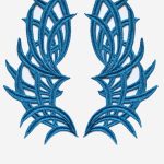 Кружевные лейсы L145