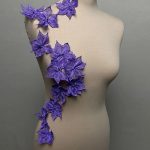 Комплект цветов F18 - пришивные аппликации