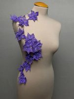 Комплект цветов F18 - пришивные аппликации