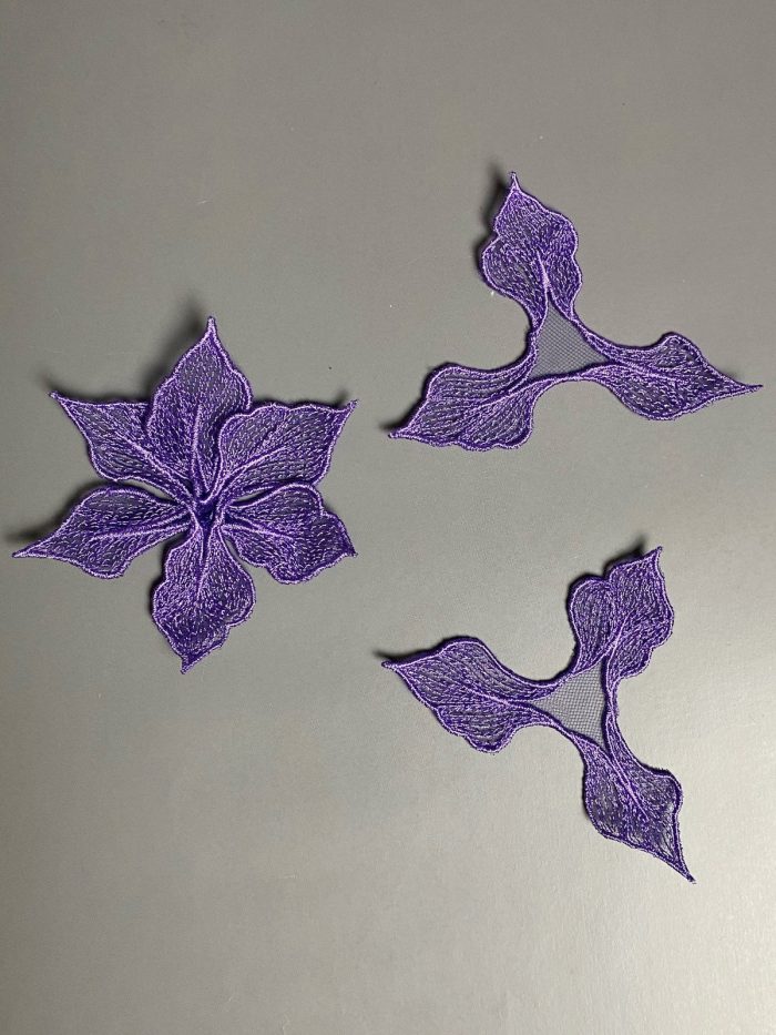 Комплект цветов F18 - пришивные аппликации — изображение 3