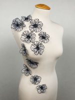 Комплект цветов F29 - пришивные аппликации