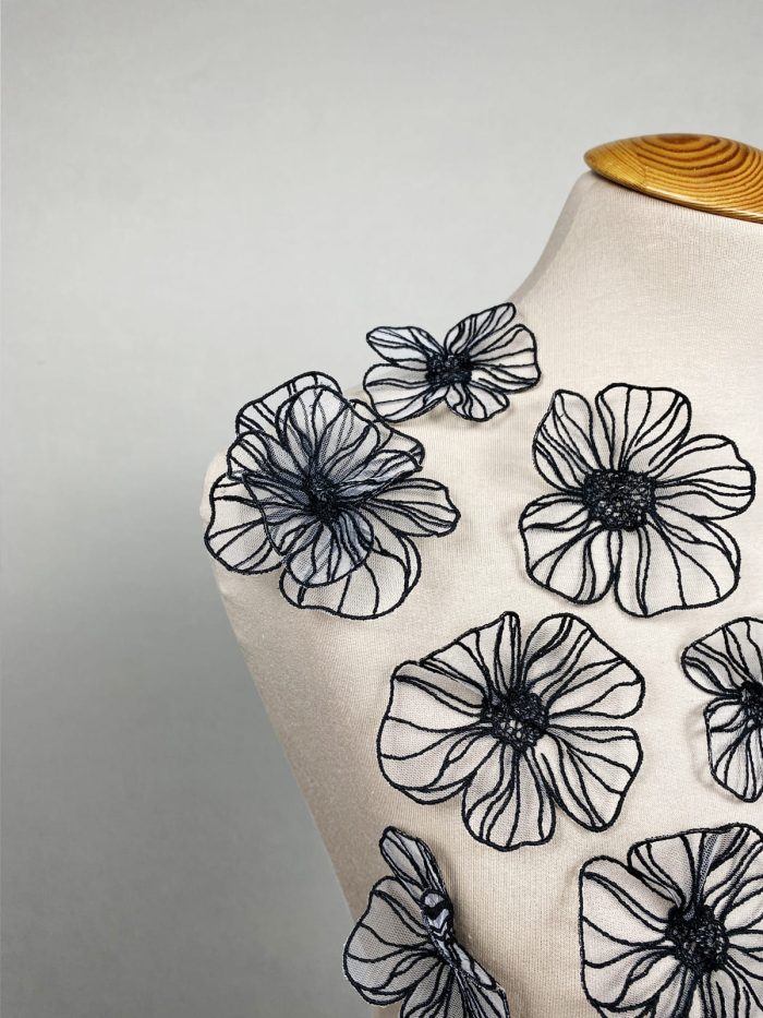 Комплект цветов F29 - пришивные аппликации — изображение 3