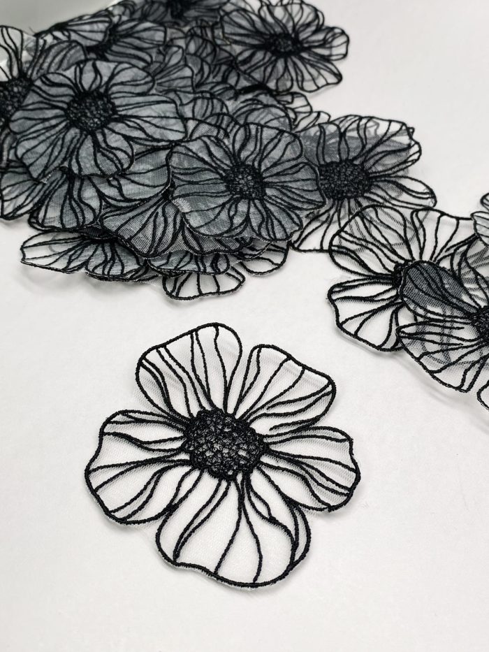 Комплект цветов F29 - пришивные аппликации — изображение 2